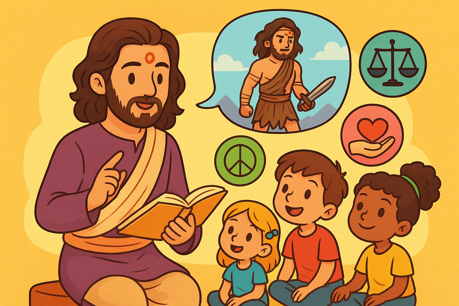 Moral lesson for kids from Ashwatthama story