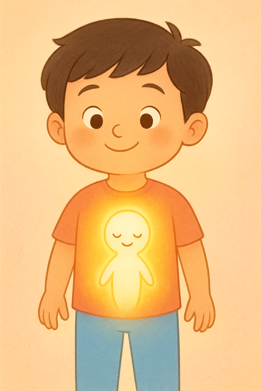 Bhagavad Gita for Kids - Chapter 2 Symbolic image of soul and body