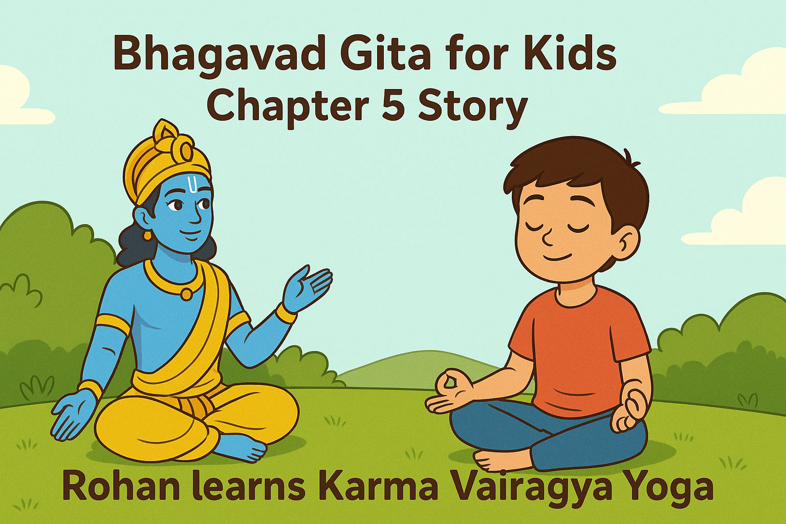 Rohan helping others while studying