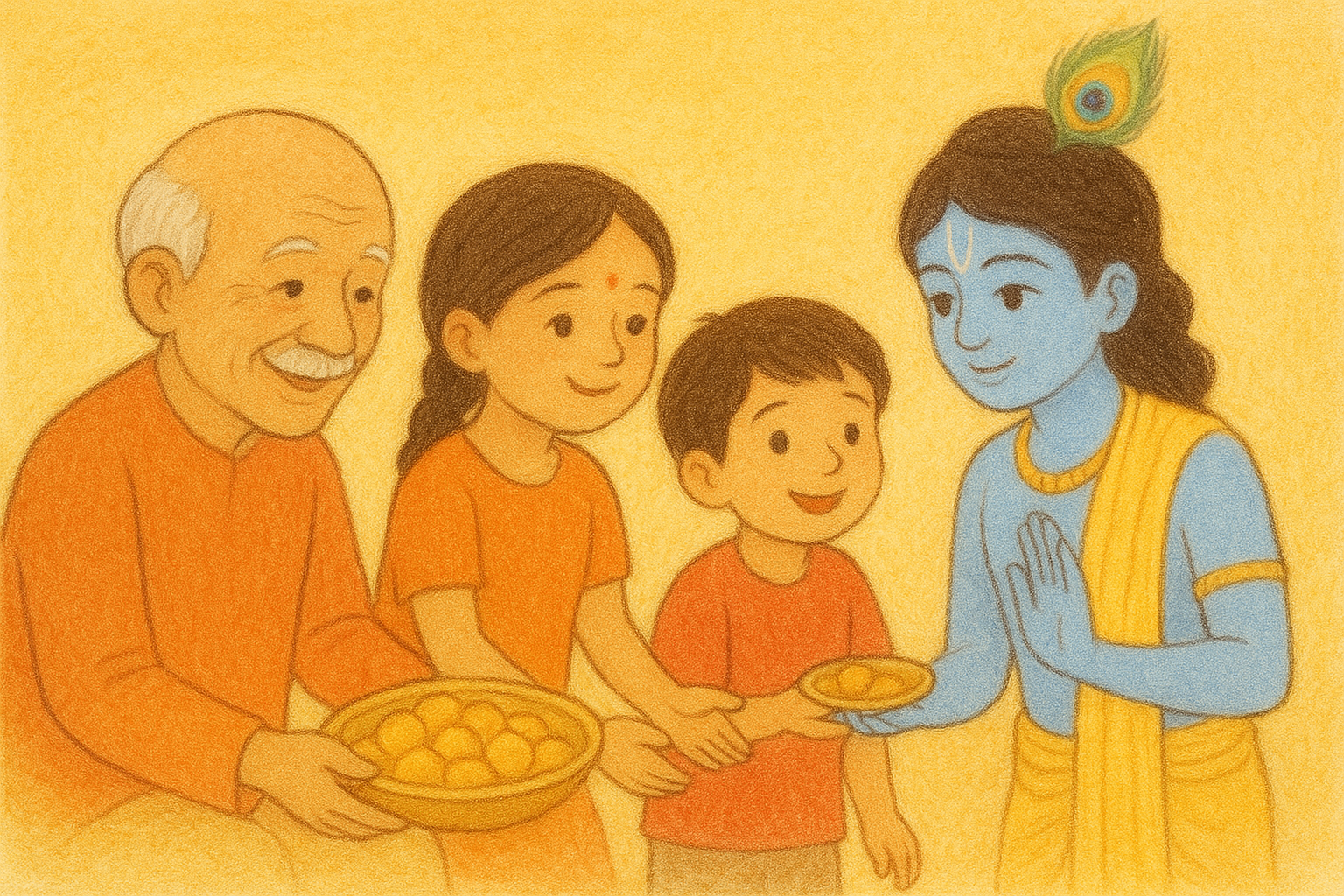 Meera and Anu moral story — placeholder