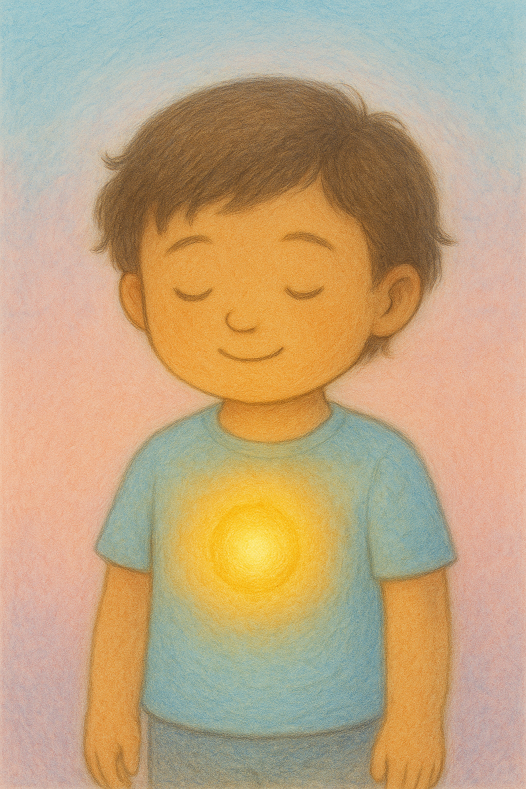Soul light glowing inside the body — Gita for kids chapter 13