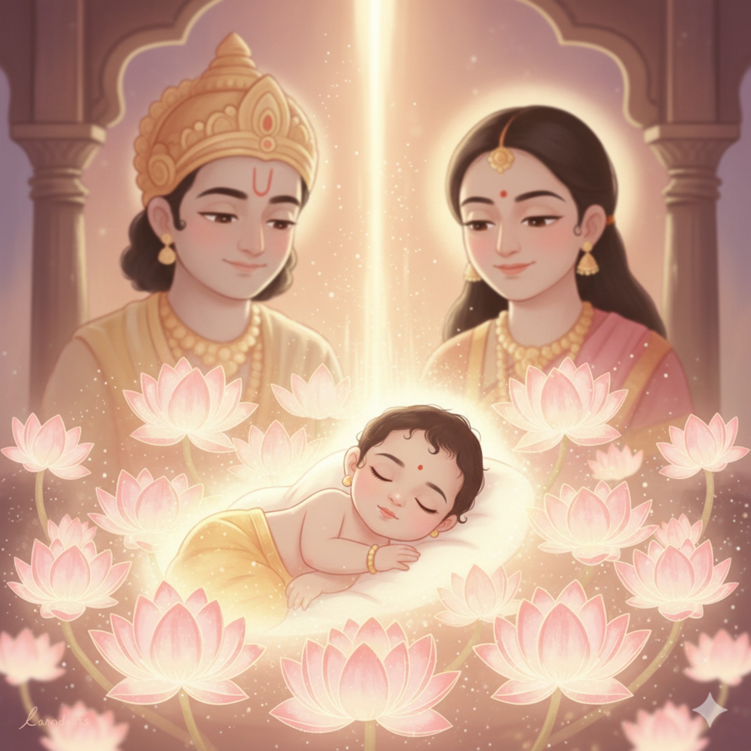 Radha Rani Divine Birth for Kids
