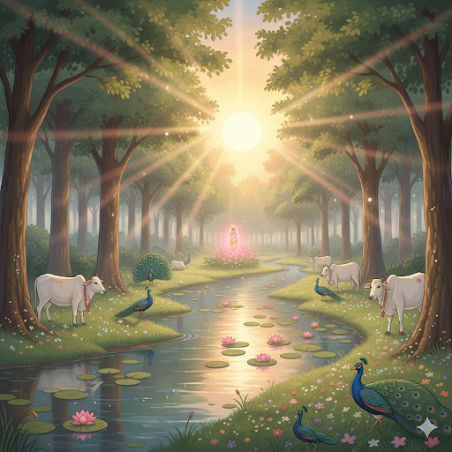 Vrindavan rise Radha Childhood