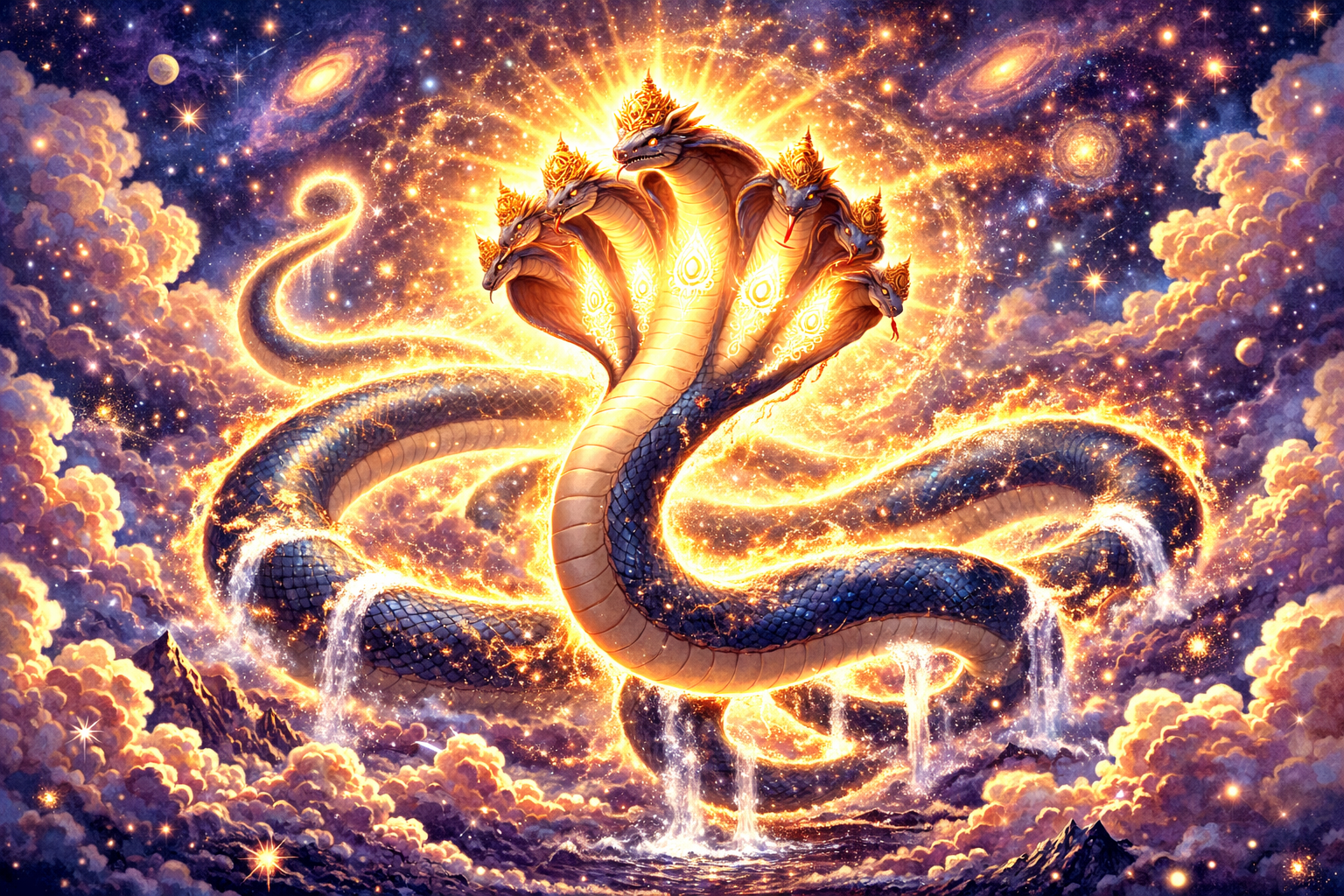 Ananta Shesha – Infinite cosmic serpent