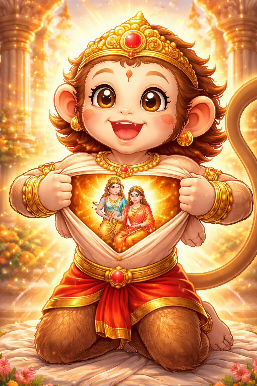 Hanuman ji devotion to Rama bhakti