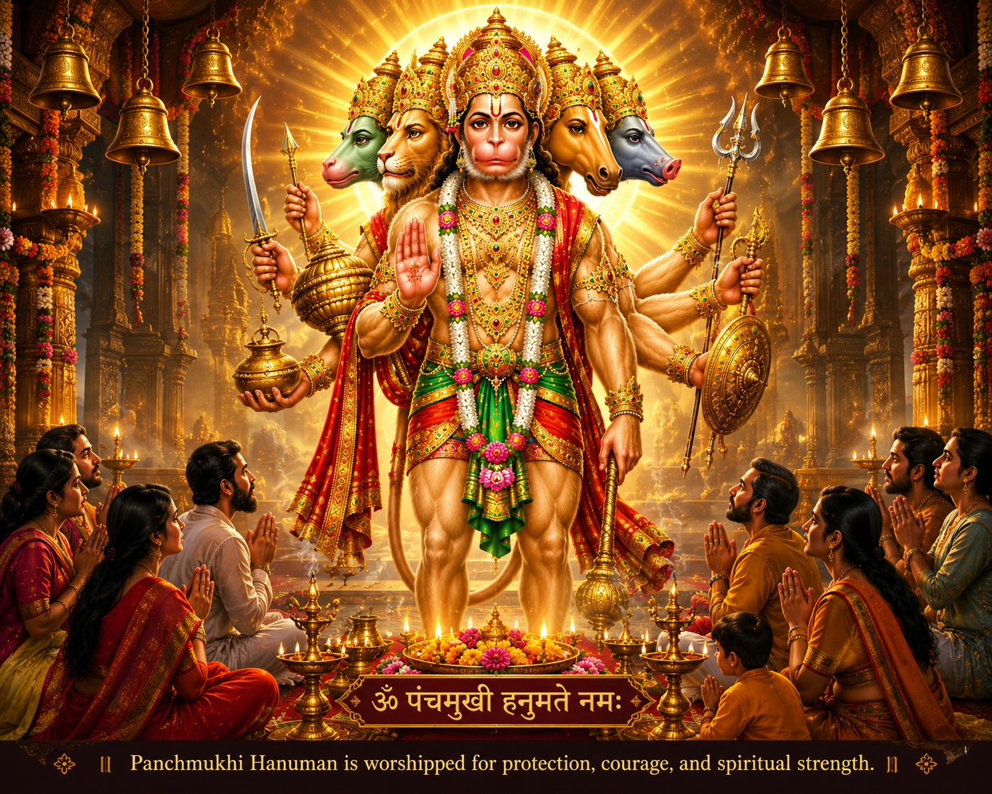 Panchmukhi Hanuman spiritual significance