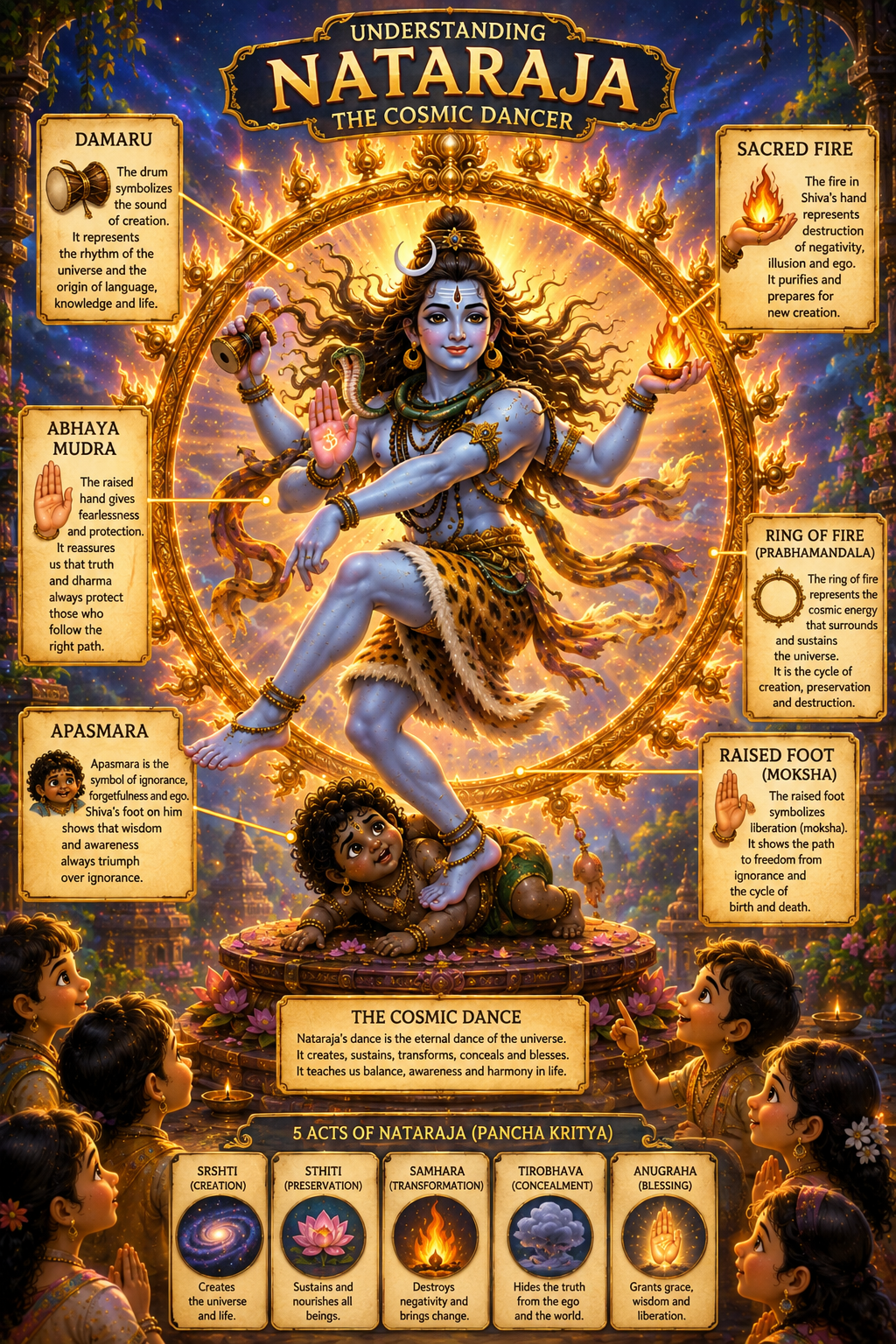Symbolism of Lord Shiva as Nataraja