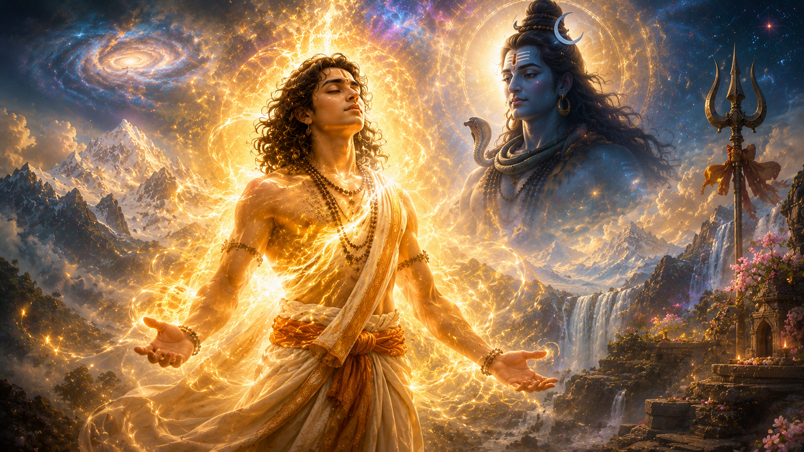 Ushanas receiving a new spiritual identity as Shukra
