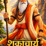 Shukracharya story for kids – Asuron ke guru with sacred staff and temple background